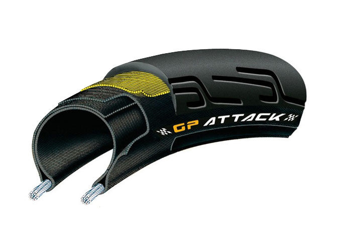 Continental GP Attack II Folding Tyre 700 x 22