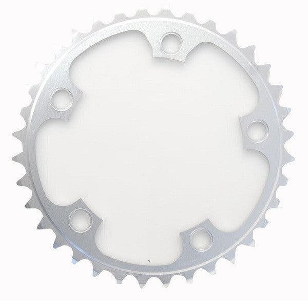 Stronglight Dural 5083 9/10 Speed Chainring 130mm BCD In Silver All Sizes