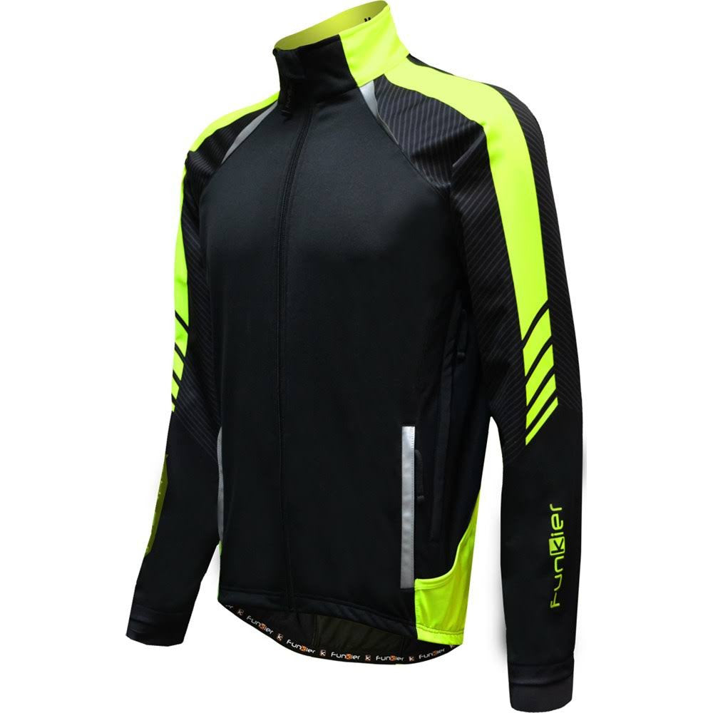 Funkier Tornado TPU Thermal Jacket Black/Yellow WJ-1326