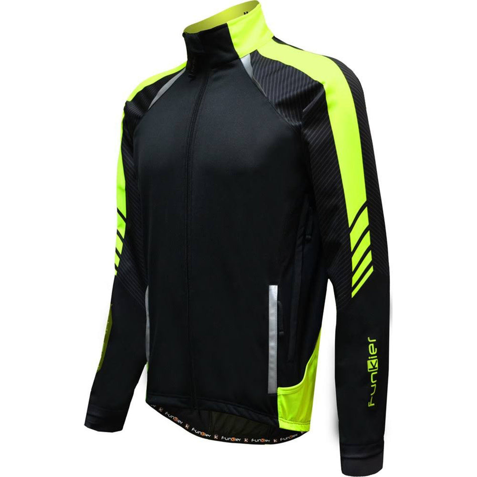 Funkier Tornado TPU Thermal Jacket Black/Yellow WJ-1326
