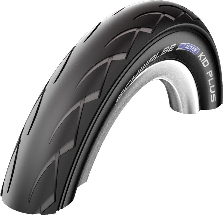 Schwalbe Kid Plus Active PunctureGuard Black'n Roll Rigid Tyre 12 x 1.75