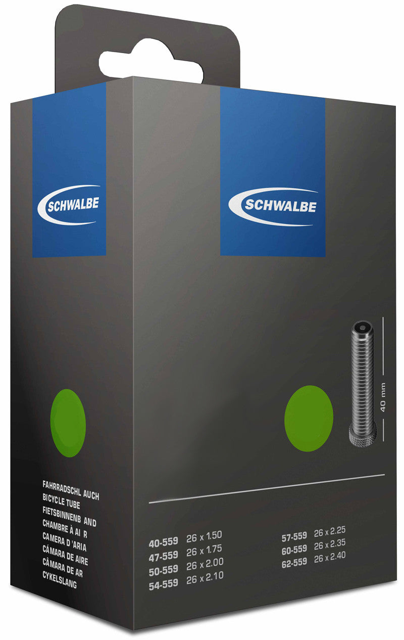 Schwalbe AV2A Inner Tube - 14 x 1.75/2.125 - 40mm Schrader Valve