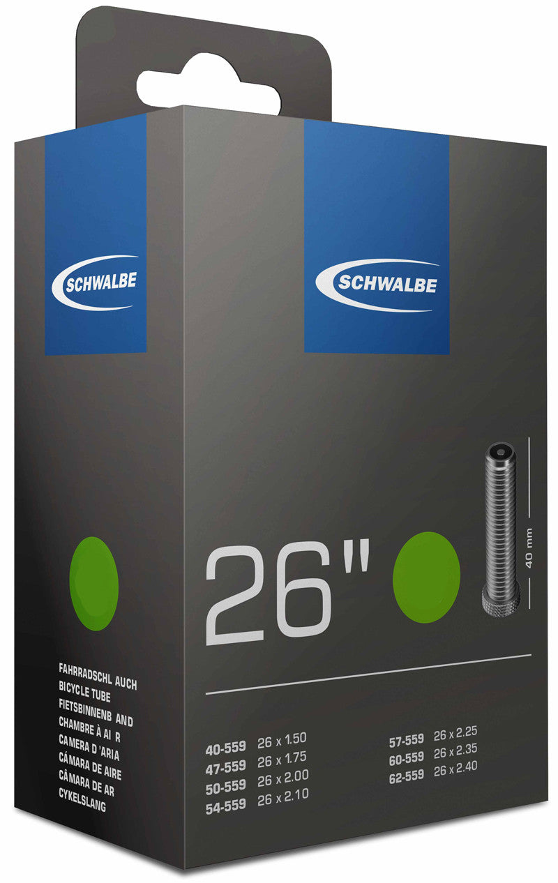 Schwalbe AV13 Inner Tube - 26 x 1.50/2.50 - 40mm Schrader Valve