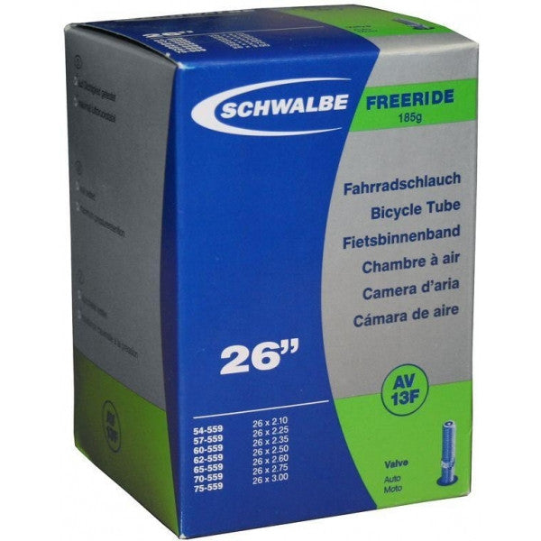 Schwalbe AV13F Freeride Inner Tube - 26 x 2.10/3.00 - 40mm Schrader Valve