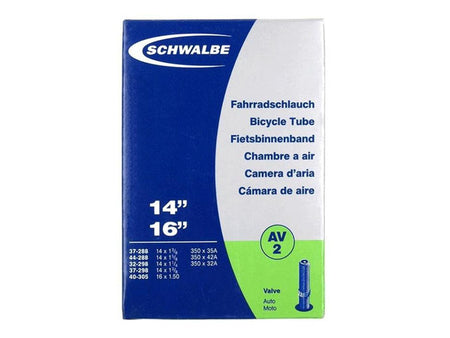 Schwalbe AV2 Inner Tube - 14 x 1 3/8 - 40mm Schrader Valve