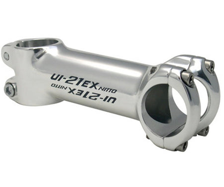 Nitto UI-21EX A-Head Stem | 31.8mm Clamp | Silver