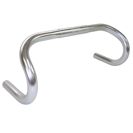 Nitto Neat Mod 185 Drop Road Handlebars | 26mm Clamp | Silver