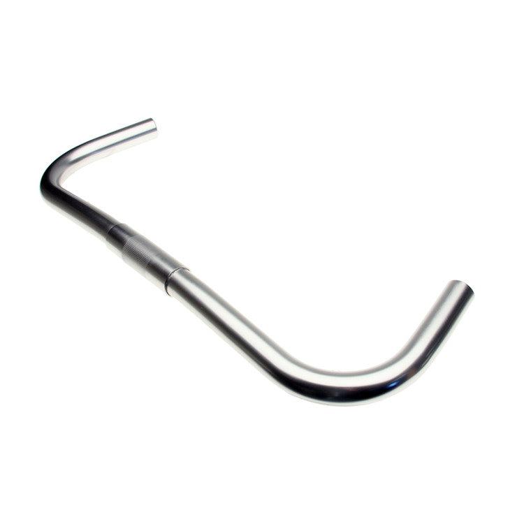 Nitto RB-006 Flat Bullhorn Bicycle Handlebars | 25.4mm Clamp | Silver