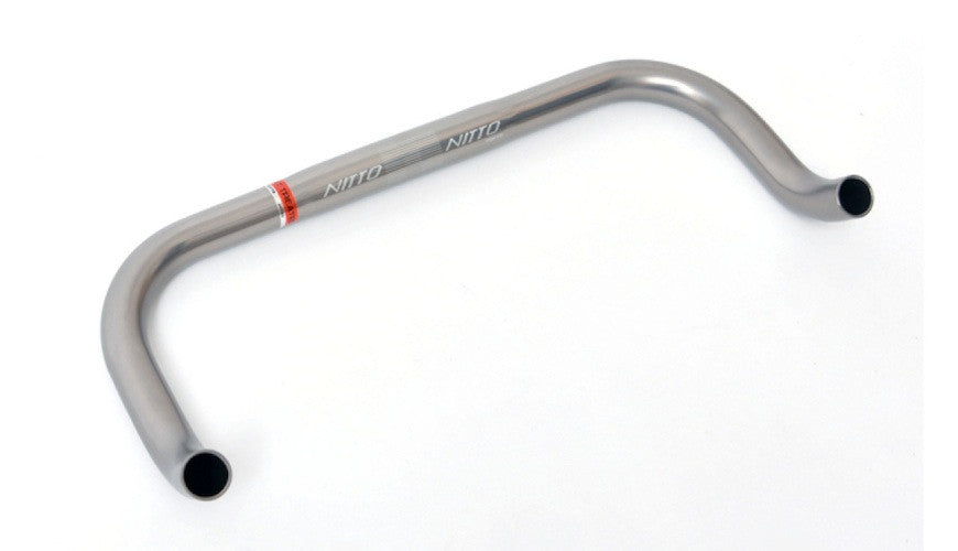 Nitto RB-018-Bullhorn Handlebars | 26mm Clamp| Silver