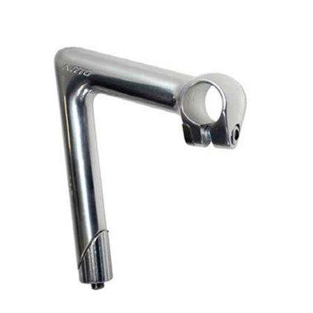 Nitto NP-60 (60-70) Pearl 1" Quill Stem | 26mm Clamp | Silver