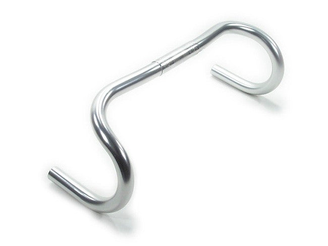 Nitto Mod. 177 Noodle Drop Road Handlebars | 26mm Clamp | Silver