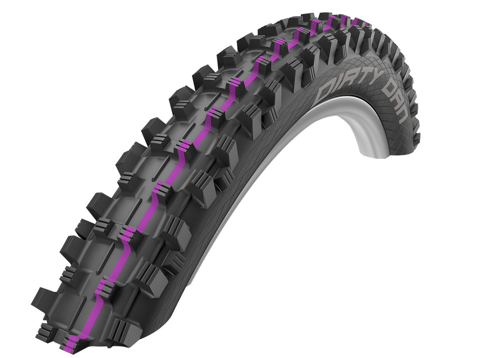 Schwalbe Addix Dirty Dan Ultra Soft Super Gravity TLR Folding Tyre 27.5 x 2.35