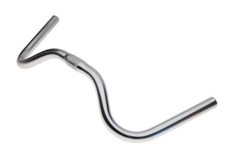Nitto B302AA North Road Handlebars | 25.4 Clamp | Width 490mm | Silver