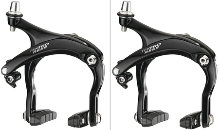 Tektro R559 Front & Rear Black Brakeset Long Drop 55-73mm Allen Key Fitting