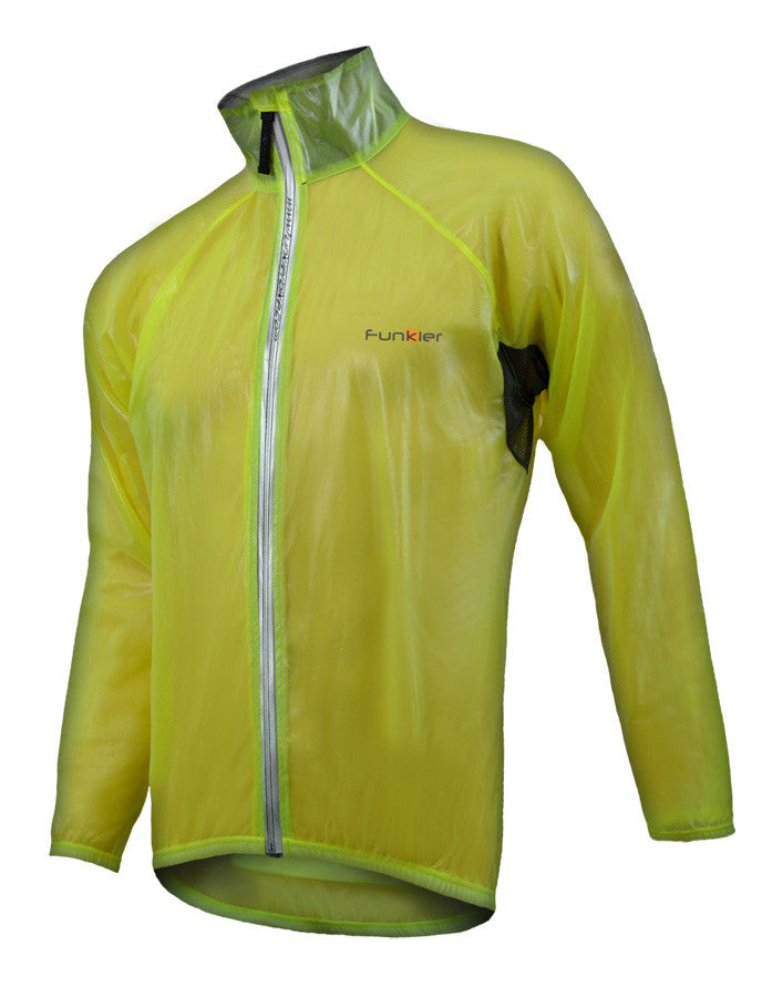Funkier Protekt Windproof Water-Repellant Stowaway Cape | Clear | RPJ1305