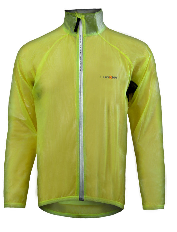 Funkier Protekt Windproof Water-Repellant Stowaway Cape | Clear | RPJ1305