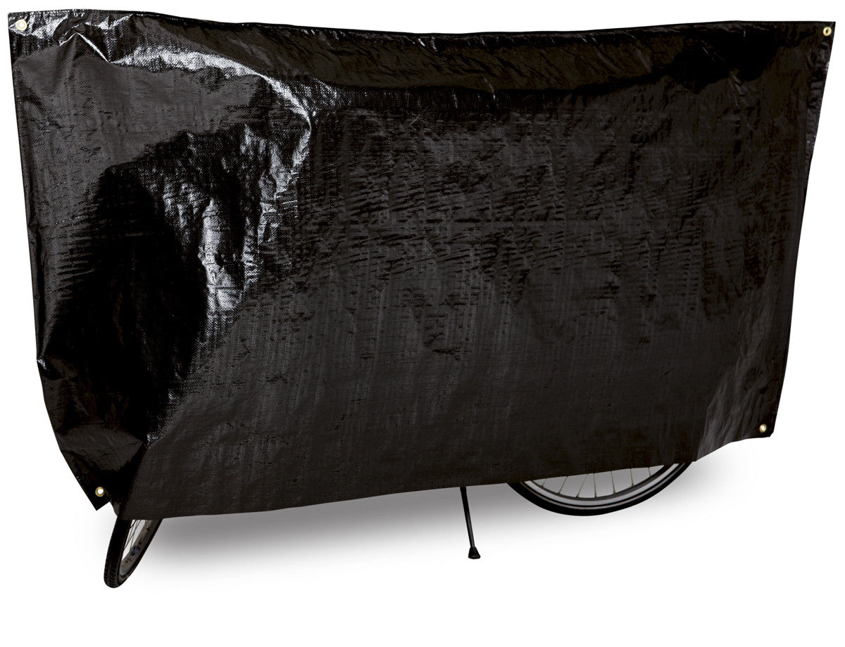 VK Classic Waterproof Single Bicycle Cover Inc. 5m Cord | Black