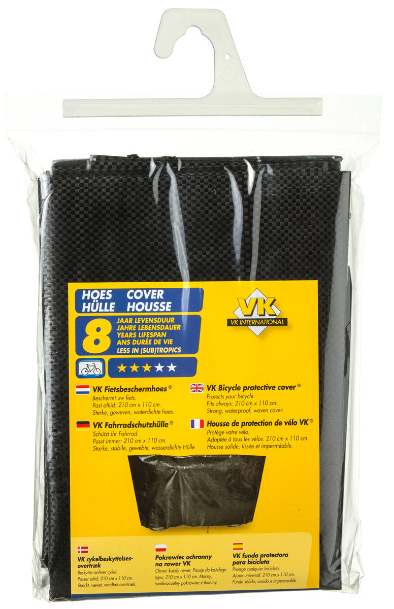 VK Cover Waterproof Single Bicycle Cover | Black