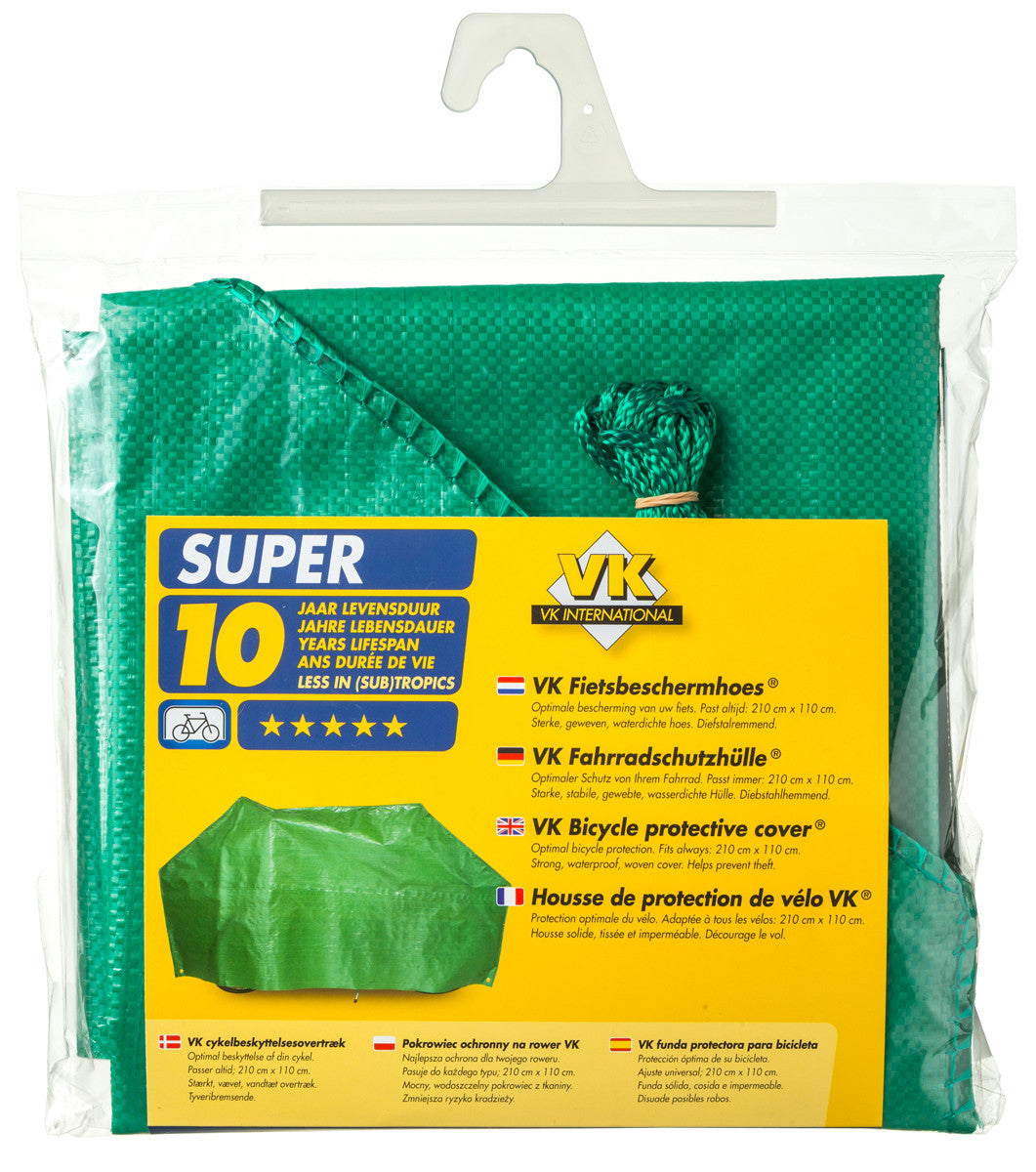 VK Super Waterproof Lightweight Contoured Single Bicycle Cover Inc. 5m Cord | Gr