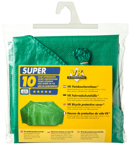 VK Super Waterproof Lightweight Contoured Single Bicycle Cover Inc. 5m Cord | Gr