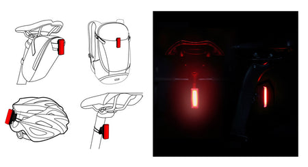 Ravemen TR20 USB Rechargeable Rear Light | 20 Lumens