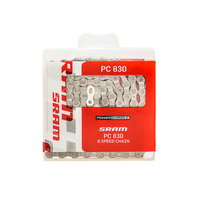 Sram PC-830 8 Speed Chain Grey 114 Links