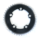 Gebhardt 1/8" Track Chainring | Black | 144mm BCD | All Sizes
