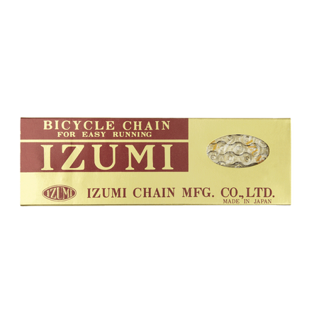 Izumi Standard 1/2x 1/8 Track/Fixed 116Link Chain In Gold