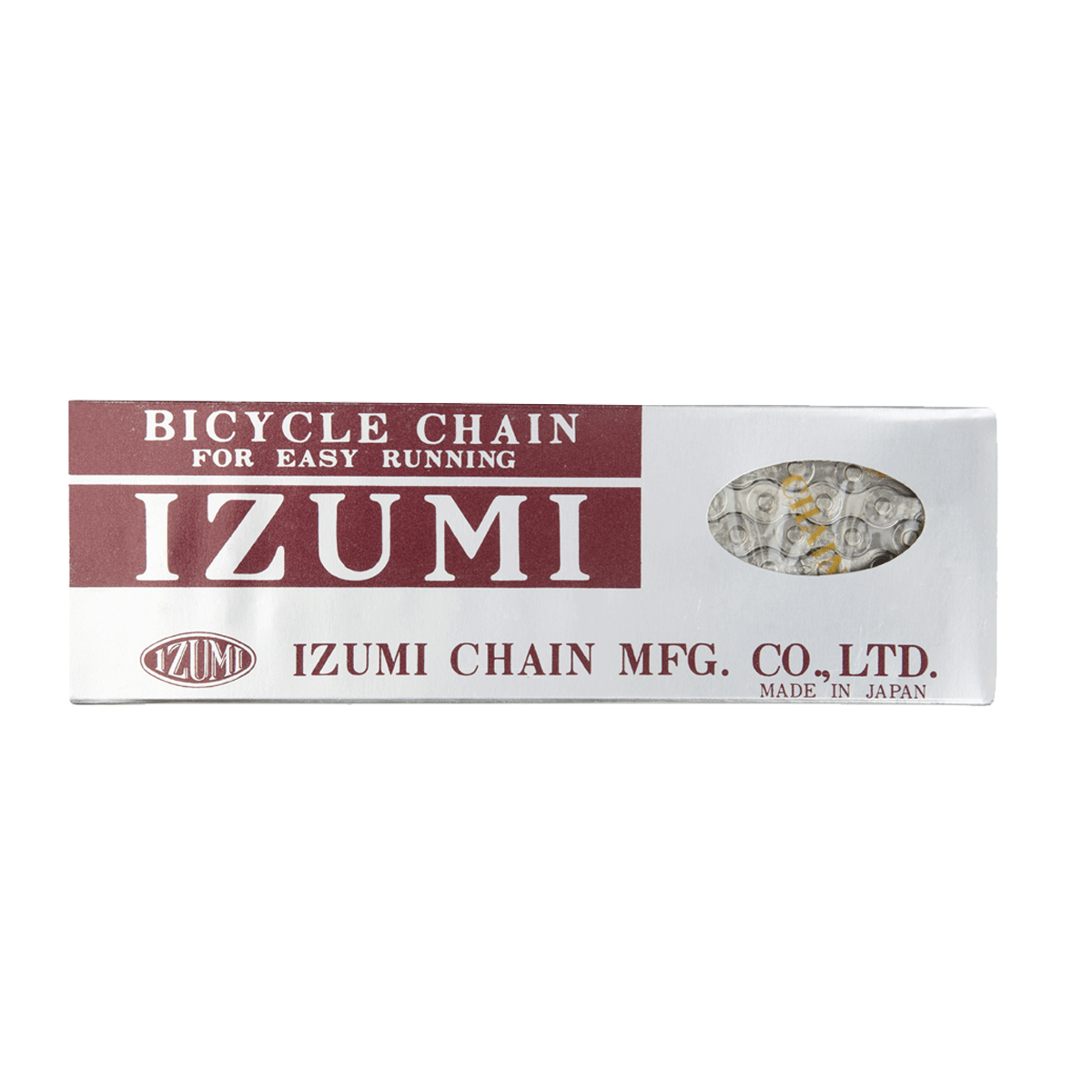 Izumi 1/8 Standard Track/Fixed Chain In Silver