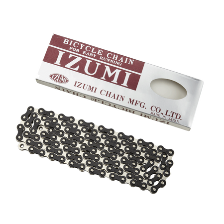 Izumi Standard Chain 1/2 X 116 Links In Silver/Black