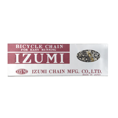 Izumi Standard Chain 1/2 X 116 Links In Silver/Black