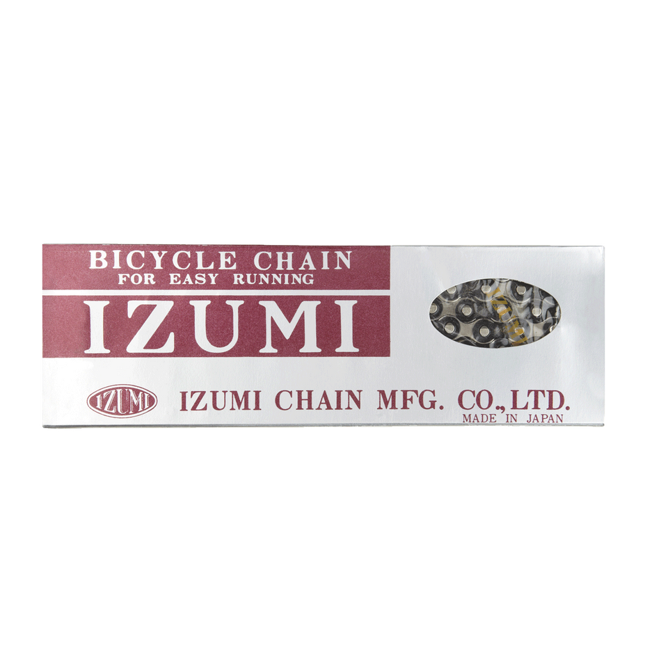 Izumi Standard Chain 1/2 X 116 Links In Silver/Black