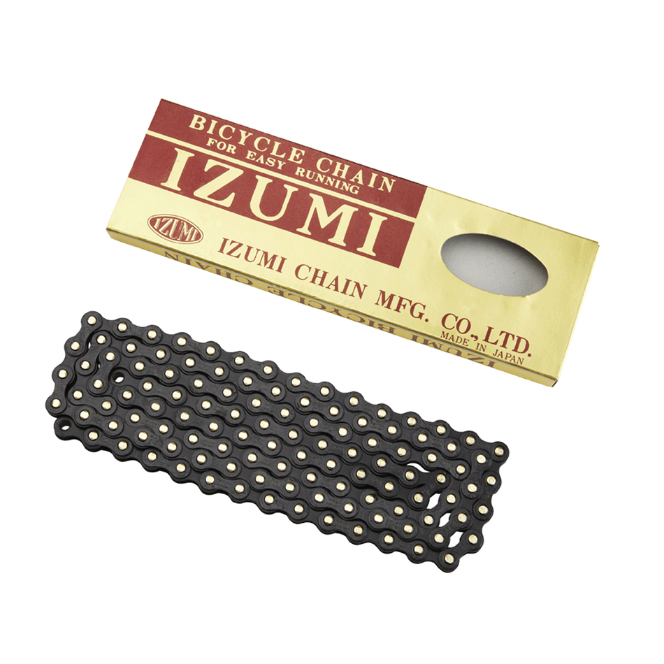 Izumi Standard Chain 1/2 X 116 Links In Black with Gold Pins