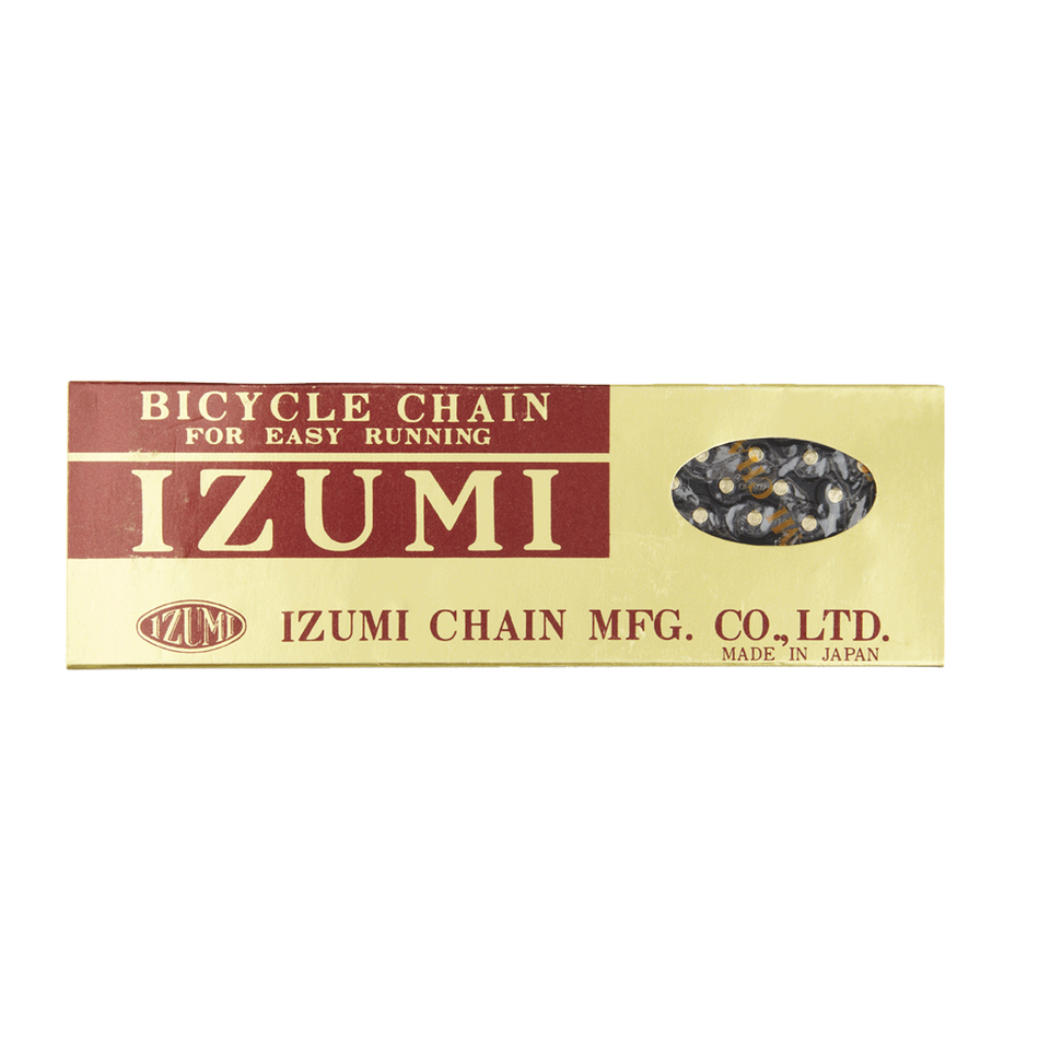 Izumi Standard Chain 1/2 X 116 Links In Black with Gold Pins