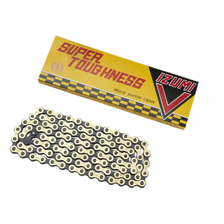 Izumi Super Tough V-Chain 1/2 x 1/8 106L in Gold/Black