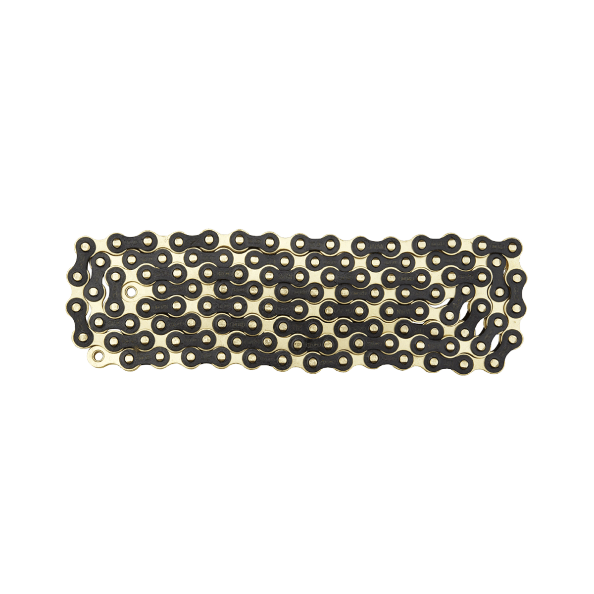 Izumi Super Tough V-Chain 1/2 x 1/8 106L in Gold/Black