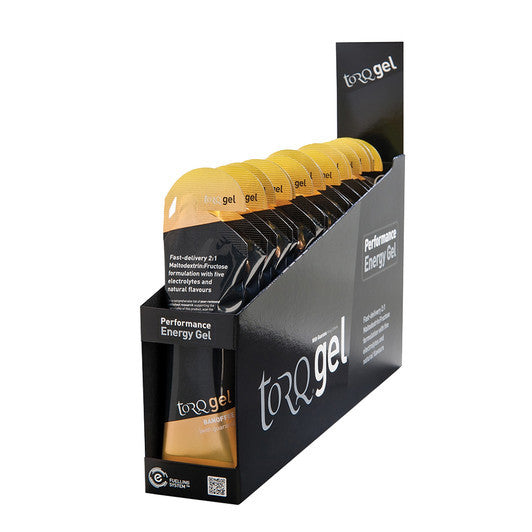 TORQ Energy Gel With Guarana Caffeinated 15 x 45g All Flavours
