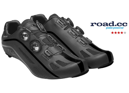 FLR F-XX Strawweight Road Race Full Carbon Sole Shoe in Black All Sizes