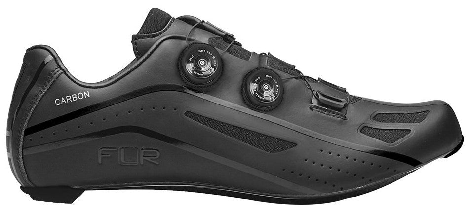 FLR F-XX Strawweight Road Race Full Carbon Sole Shoe in Black All Sizes