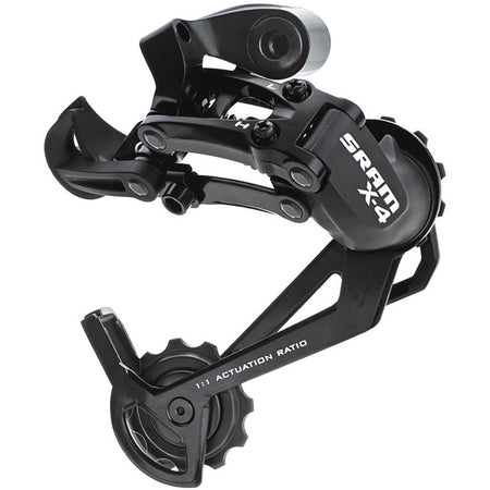 Sram X4 7/8/9 Speed Rear Derailleur Black Long Cage