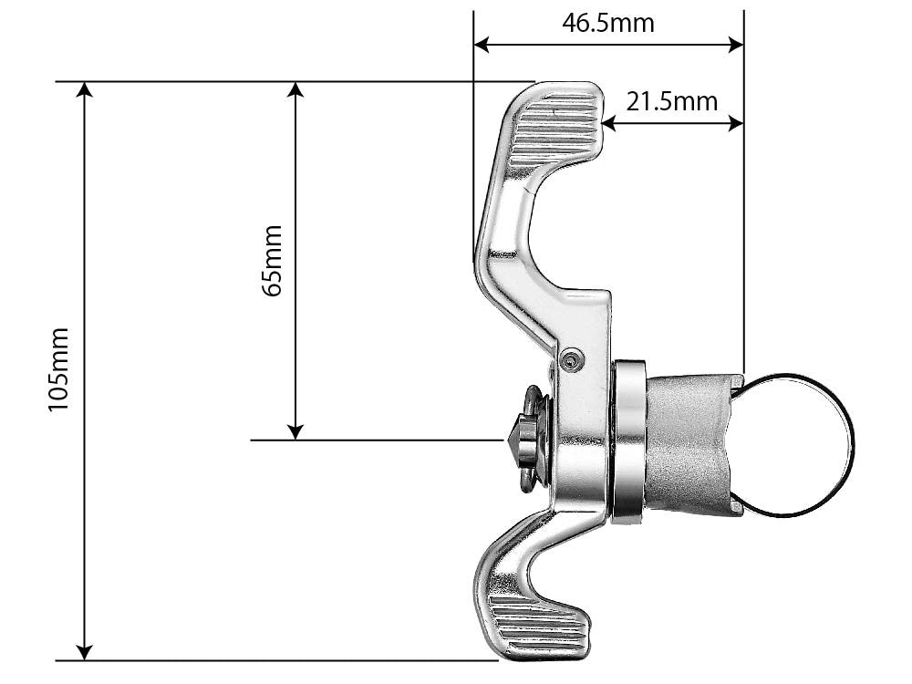 Dia Compe Ene Wing Shift Levers - Shimano/Campagnolo compatible
