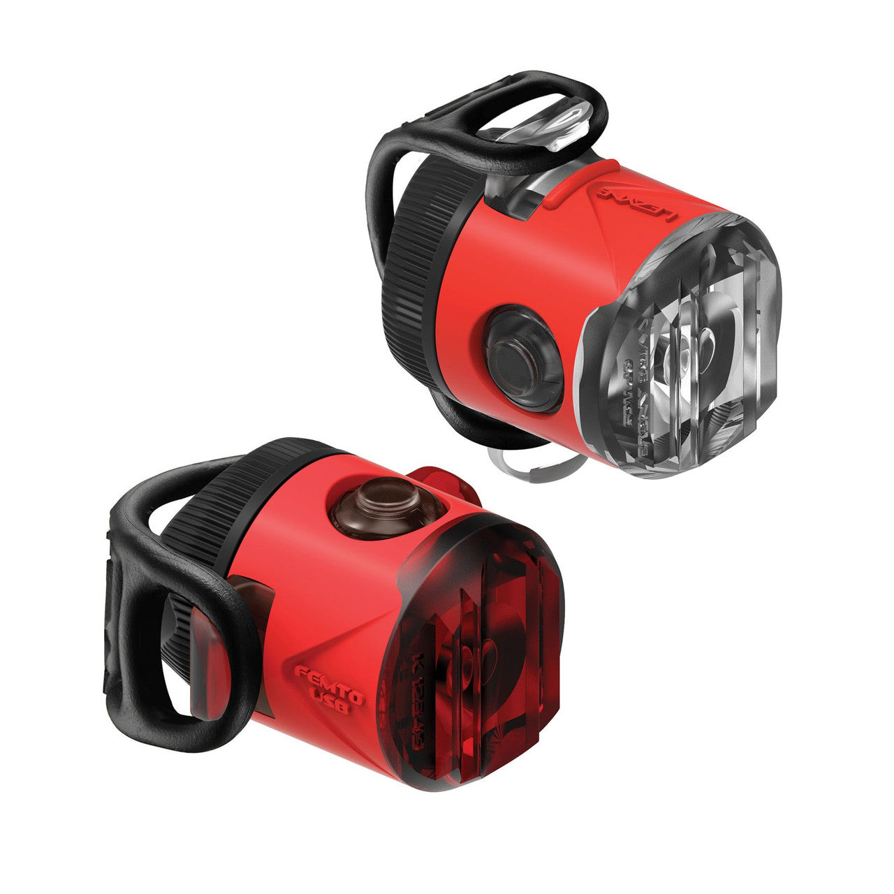 Lezyne Femto USB Drive Front And Rear Light Set All Colours