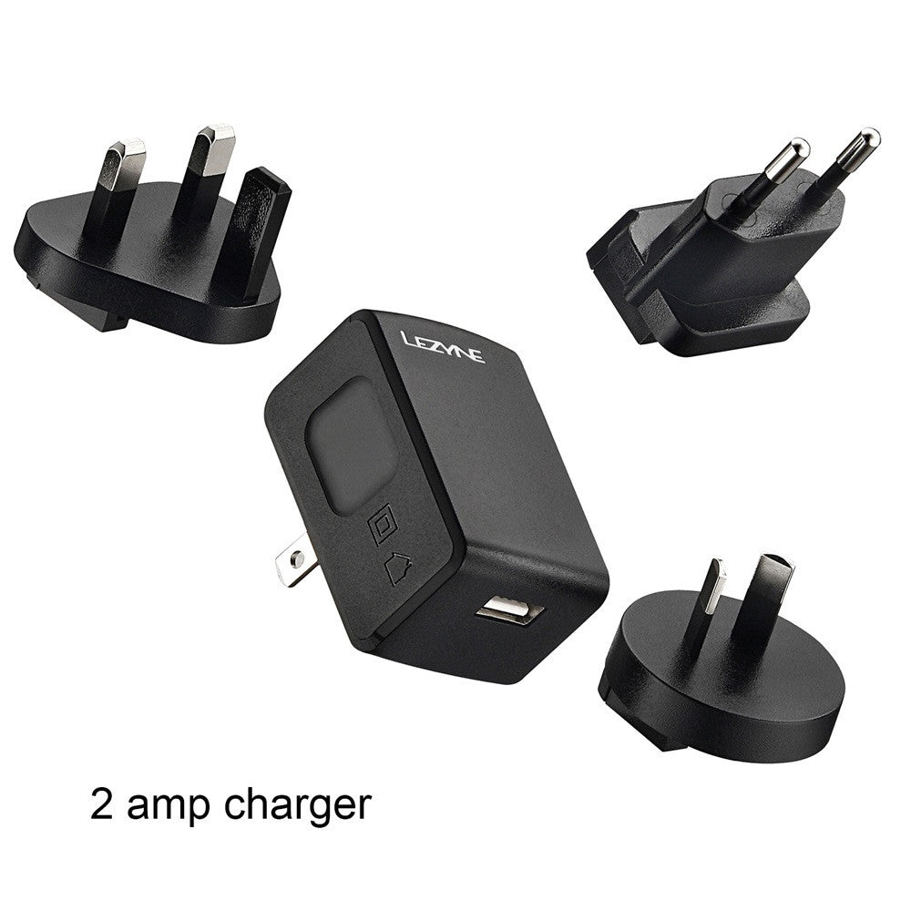 Lezyne LED International 2AMP USB Charging Kit