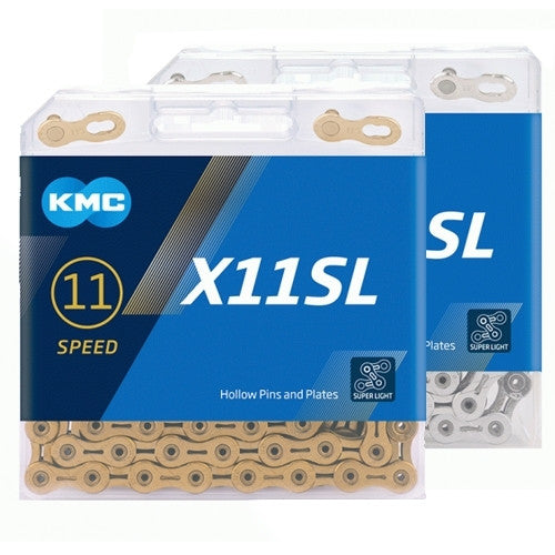 KMC X11SL 11 Speed Chain Silver 118 Links