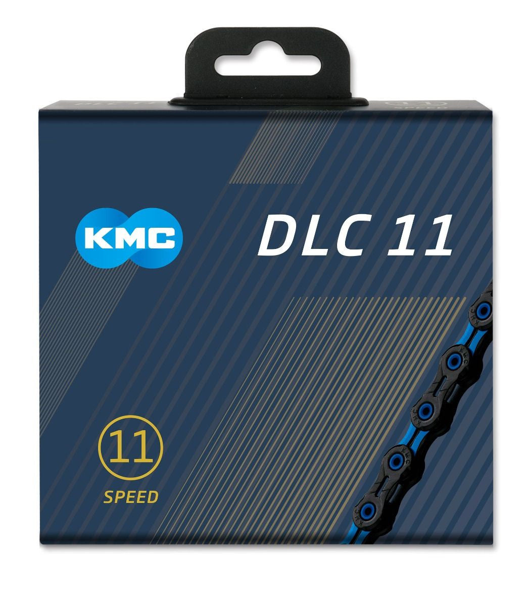 KMC X11 DLC 11 Speed Chain 118 Link Black/Blue
