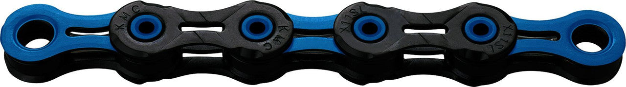 KMC X11 DLC 11 Speed Chain 118 Link Black/Blue