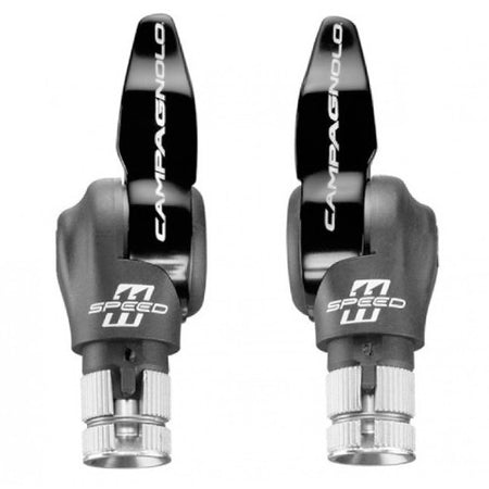 Campagnolo 11sp Alloy Bar-End TT Shifters In Black