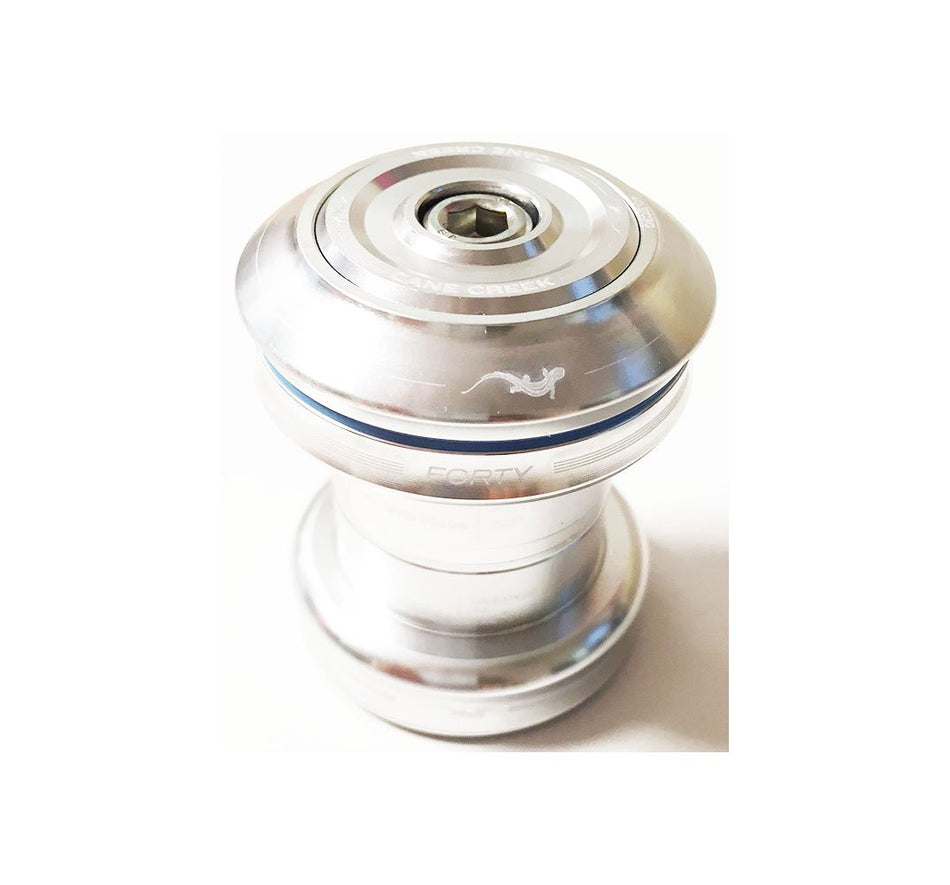 Cane Creek Forty Series 1" Threadless Headset In Silver | EC30 |