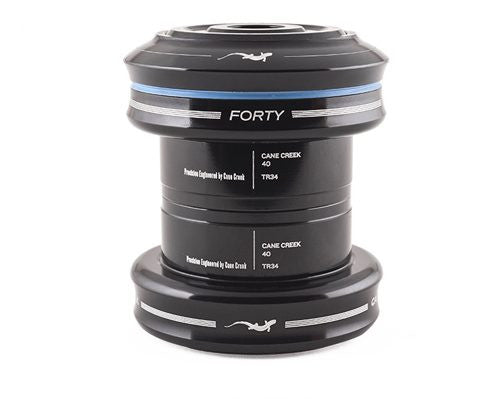 Cane Creek Forty Series 1 1/8" Threadless Headset In Black - EC34
