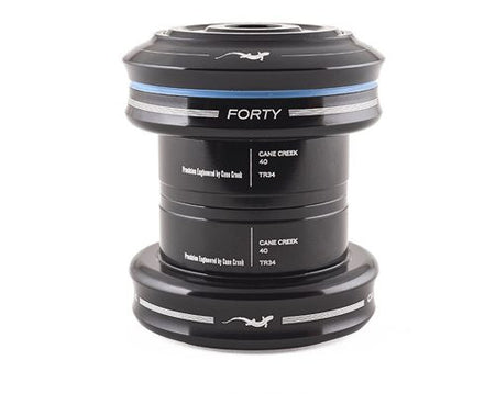 Cane Creek Forty Series 1 1/8" Threadless Headset In Black - EC34